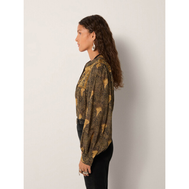 Maison Hotel Triana blouse avocado Triana blouse large