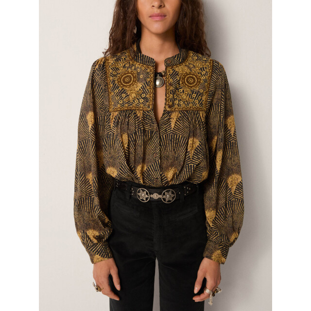 Maison Hotel Triana blouse avocado Triana blouse large