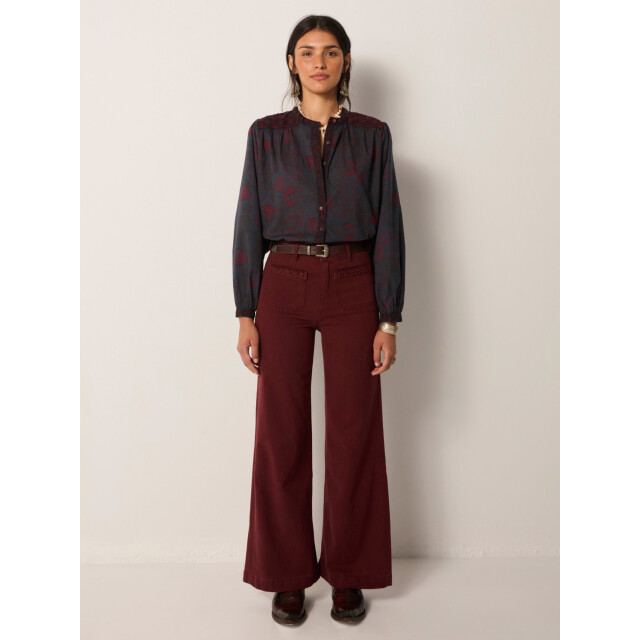 Maison Hotel Giuletta pant grape Giuletta pant large