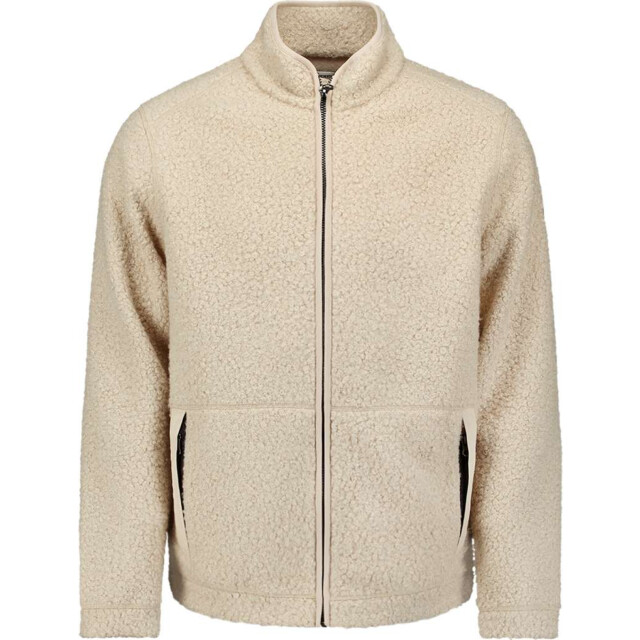 No Excess Sweater full zip teddy sand 29100919-015 large