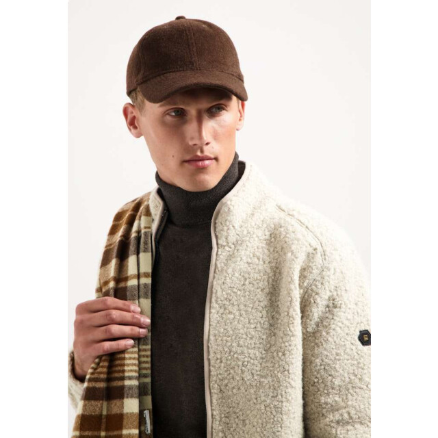 No Excess Sweater full zip teddy sand 29100919-015 large