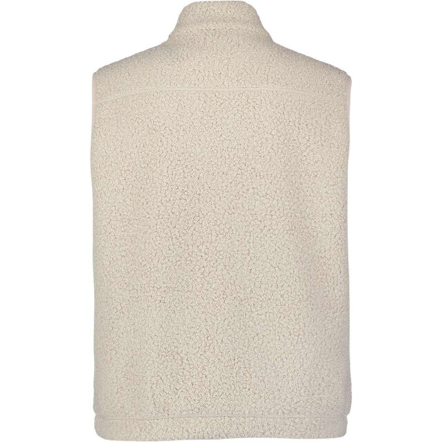 No Excess Sweater vest full zip teddy sleeve sand 29100922-015 large