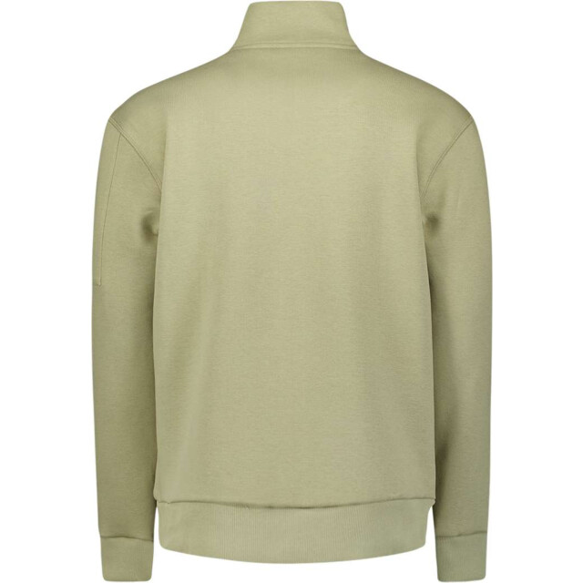 No Excess Sweater half zip brushed light moss 29130851-197 large