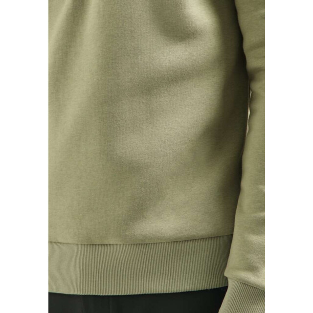 No Excess Sweater half zip brushed light moss 29130851-197 large