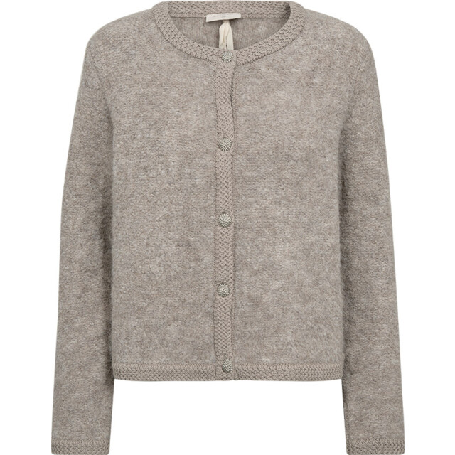 Free Quent Fqrschrista cardigan simply taupe 206727-9923 large