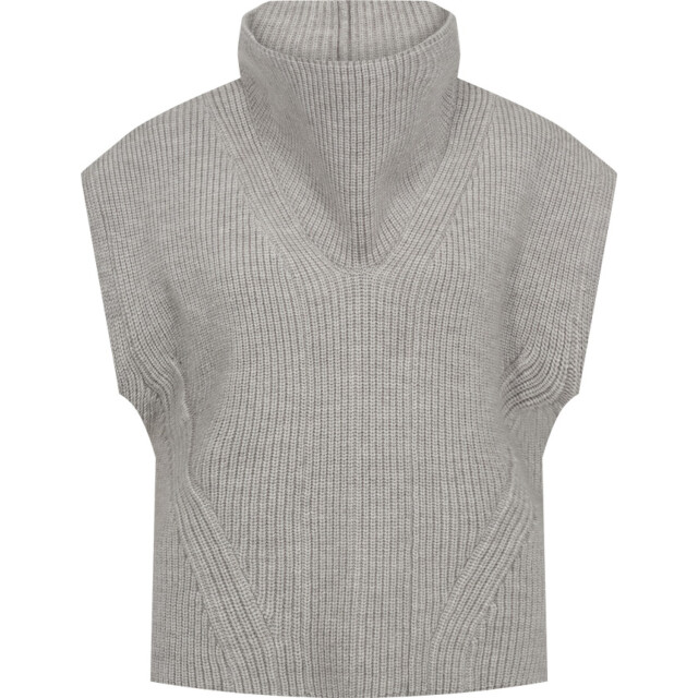 Copenhagen Muse Cmyari waistcoat grey melé 206821-1030 large