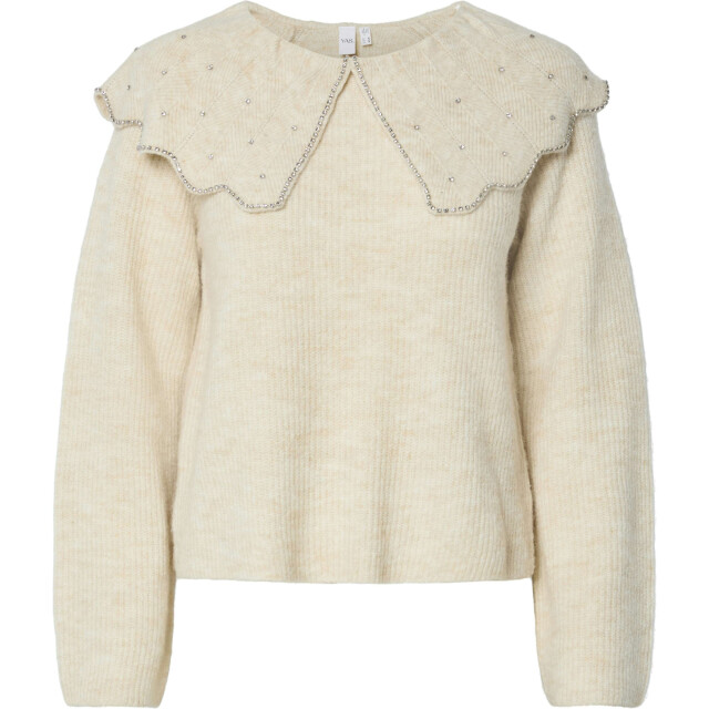 Y.A.S Yascharma ls knit pullovers s. birch 26038086-214151 large