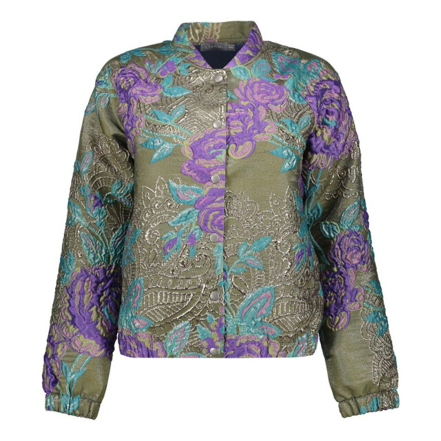 Geisha 55713-20 jacket flowers lurex 55713-20 large
