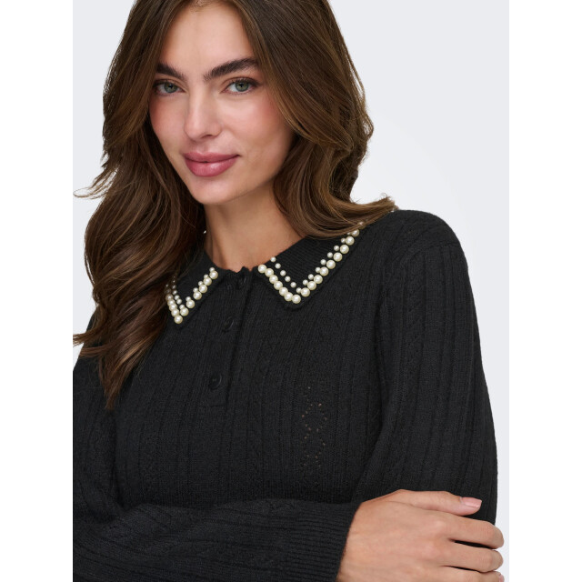 Jacqueline de Yong april life l/s pearl collar pull 15351838 - 06712.991.0126 large