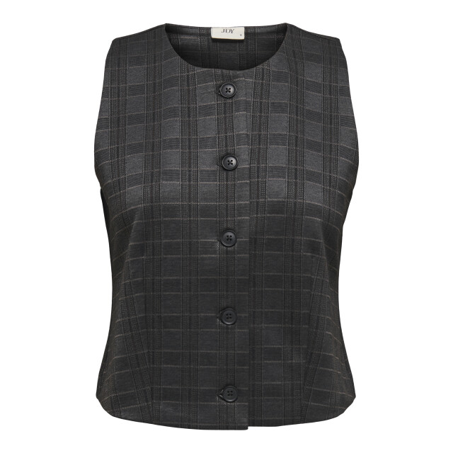 Jacqueline de Yong geggo mia s/l waistcoat jrs dia 15360065 asphalt 06226.970.0003 large