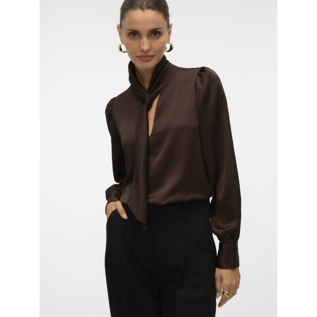 Vero Moda vmnini cia ls top wvn ga 10336252 chocolate torte 06615.880.0014 large
