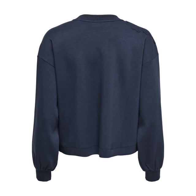 Jacqueline de Yong aura l/s shoulder detail sweat j 15360108 total eclipse 06721.290.0009 large