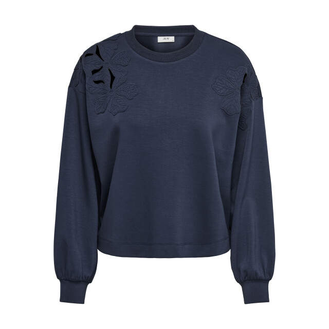 Jacqueline de Yong aura l/s shoulder detail sweat j 15360108 total eclipse 06721.290.0009 large