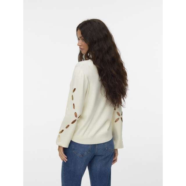 Vero Moda vmdalma ls o-neck pullover btq 10331763 birch 06712.198.0214 large