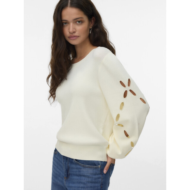 Vero Moda vmdalma ls o-neck pullover btq 10331763 birch 06712.198.0214 large