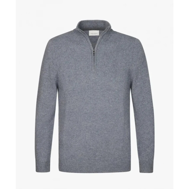 Profuomo Ppwj30029e m heren trui met half zip profu M/PPWJ30029E large