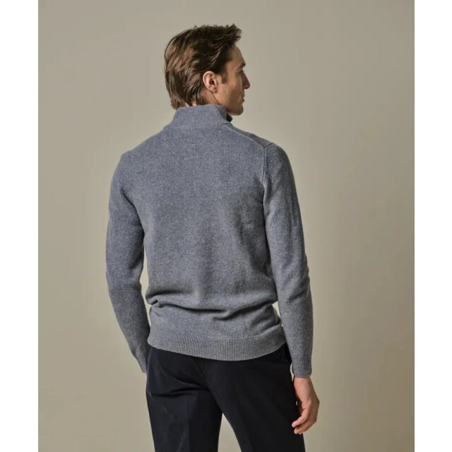 Profuomo Ppwj30029e m heren trui met half zip profu M/PPWJ30029E large