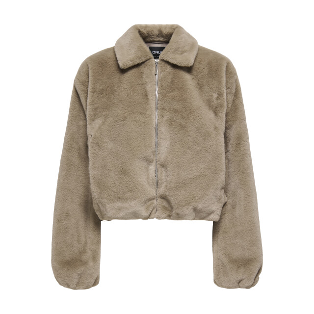 Only onldana life faux fur jacket cc otw 15348987 silver mink 06111.915.0001 large