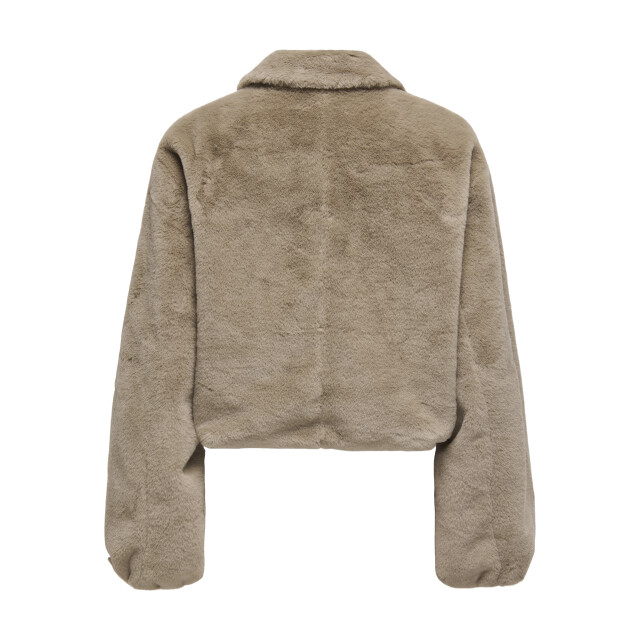 Only onldana life faux fur jacket cc otw 15348987 silver mink 06111.915.0001 large
