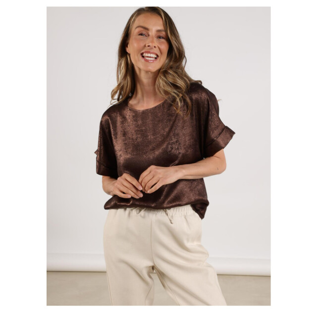 Nukus Irene top shiny t-shirts nkf01024 NKF01024 large