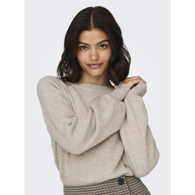 Jacqueline de Yong rue glitter l/s boat pullove knt 15330648 chateau gray 06712.185.0014 large