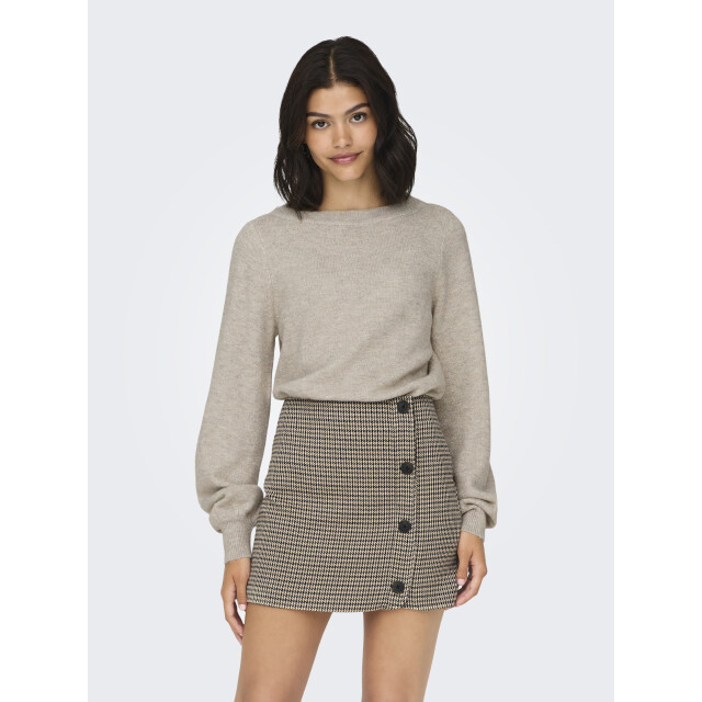 Jacqueline de Yong rue glitter l/s boat pullove knt 15330648 chateau gray 06712.185.0014 large