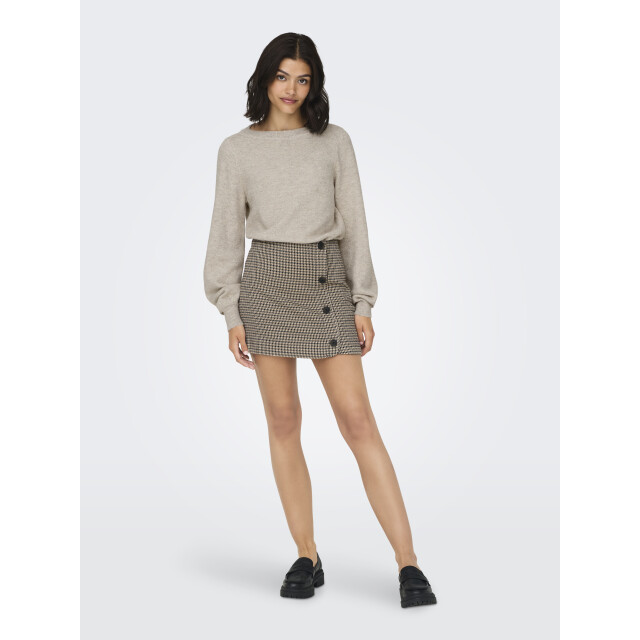 Jacqueline de Yong rue glitter l/s boat pullove knt 15330648 chateau gray 06712.185.0014 large