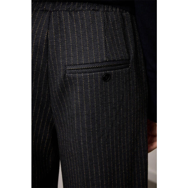 Corel Amsterdam lior wide pants stripe beccaria 1007-8511 603 midnight blue 06541.261.0054 large