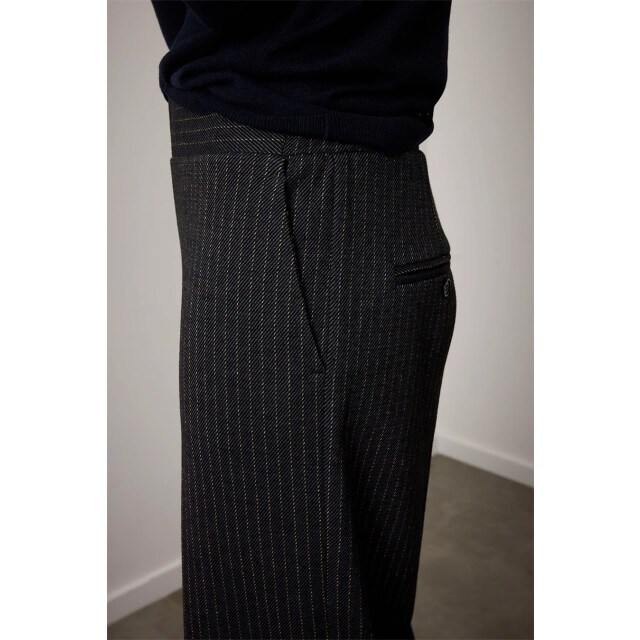 Corel Amsterdam lior wide pants stripe beccaria 1007-8511 603 midnight blue 06541.261.0054 large