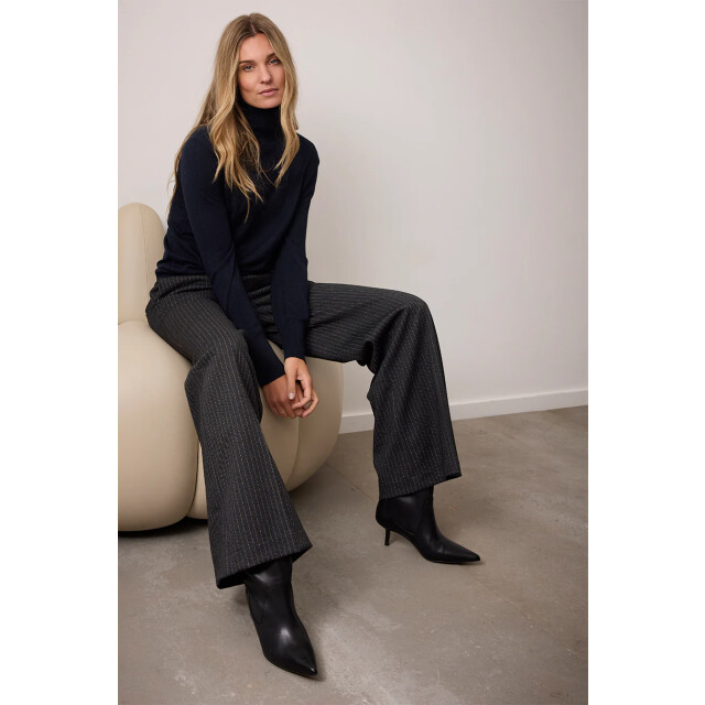 Corel Amsterdam lior wide pants stripe beccaria 1007-8511 603 midnight blue 06541.261.0054 large