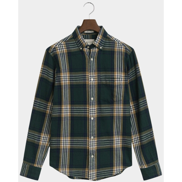 Gant Casual hemd lange mouw reg windblown flannel check s 3250243/374 199083 large