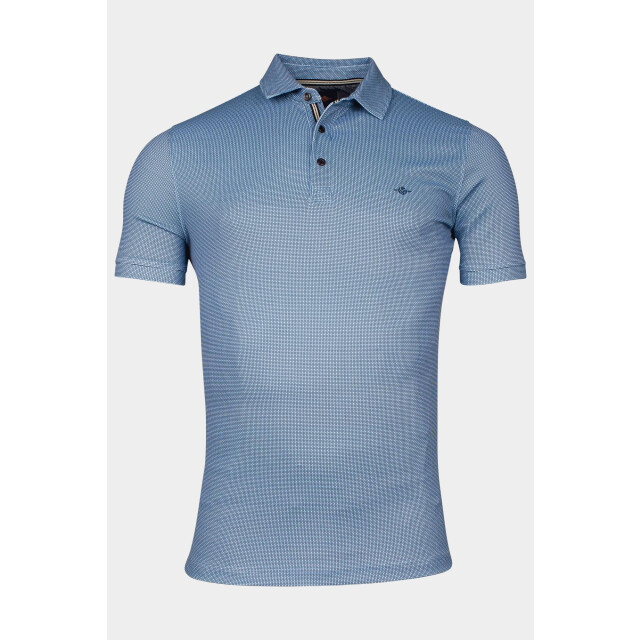 Baileys Polo korte mouw poloshirt all over print 