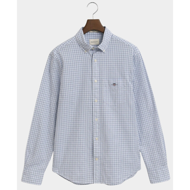 Gant Casual hemd lange mouw reg classic poplin micro chec 3250214/427 199078 large
