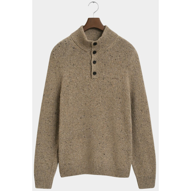 Gant Half zip wool blend neps half buttoned 8040232/295 199091 large