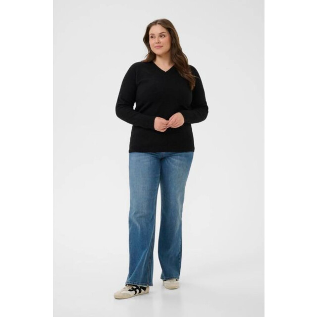 KAFFE Kcniela v-neck pullover 10583701 large