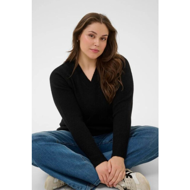 KAFFE Kcniela v-neck pullover 10583701 large