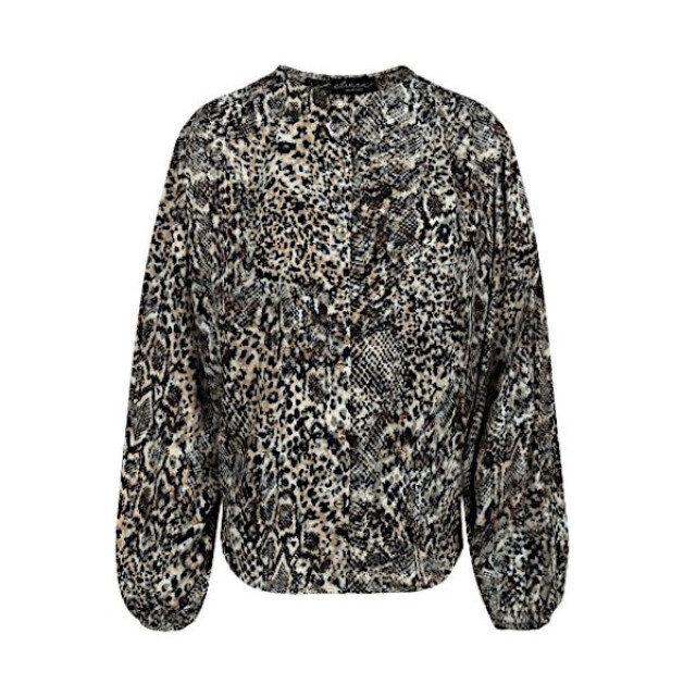 Elvira Collections Blouse sanne navy snake Sanne - Navy snake large