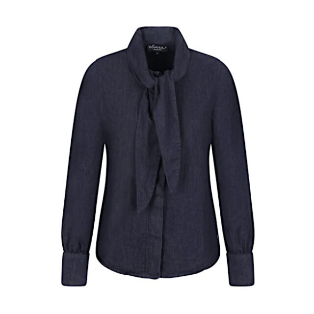 Elvira Collections Blouse danna dark blue melange Danna - Dark blue melange large