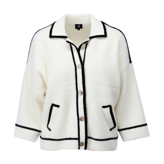 K-Design Vest b846 ecru B846 - Ecru large