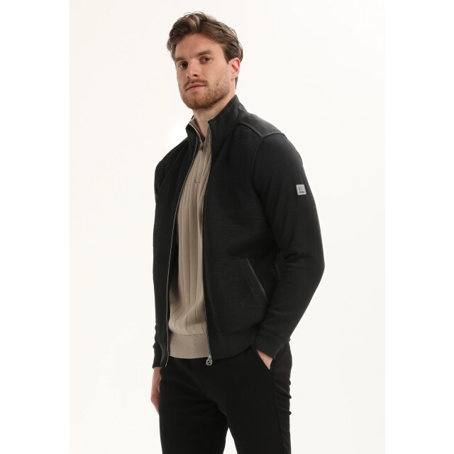 Gabbiano Heren vest 425745 201 black Gabbiano Vest 425745 201Black large