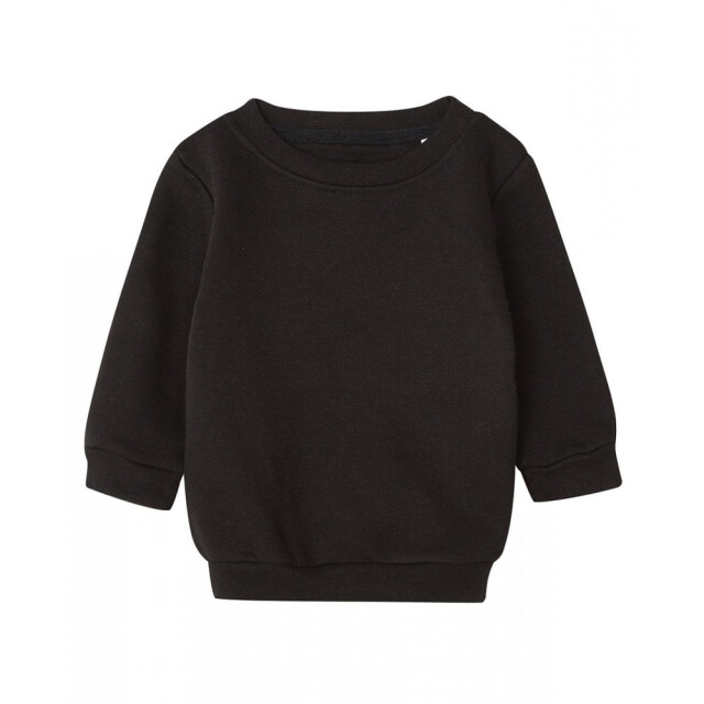 Babybugz Baby essentieel effen sweatshirt UTLT4221_black large
