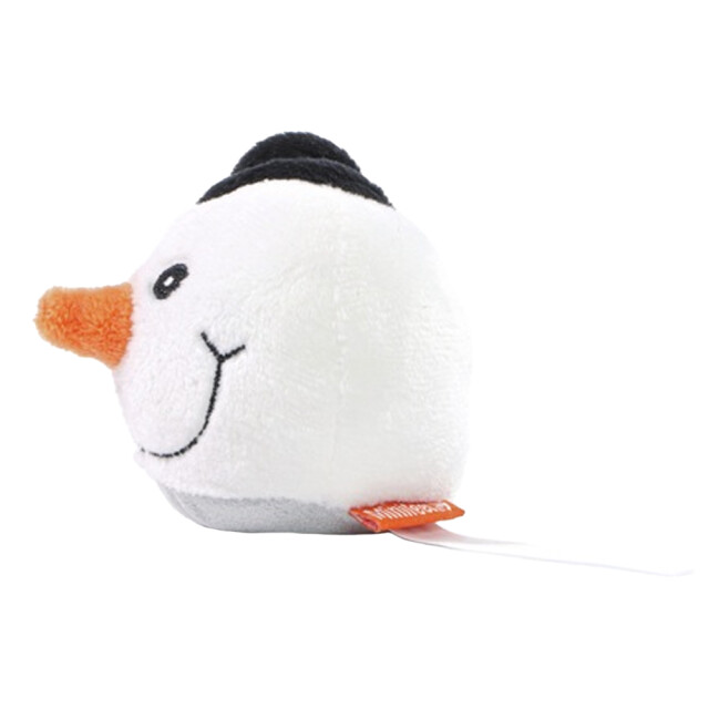 Mbw Schmoozies sneeuwpop pluchen speelgoed UTLT3428_whiteblack large