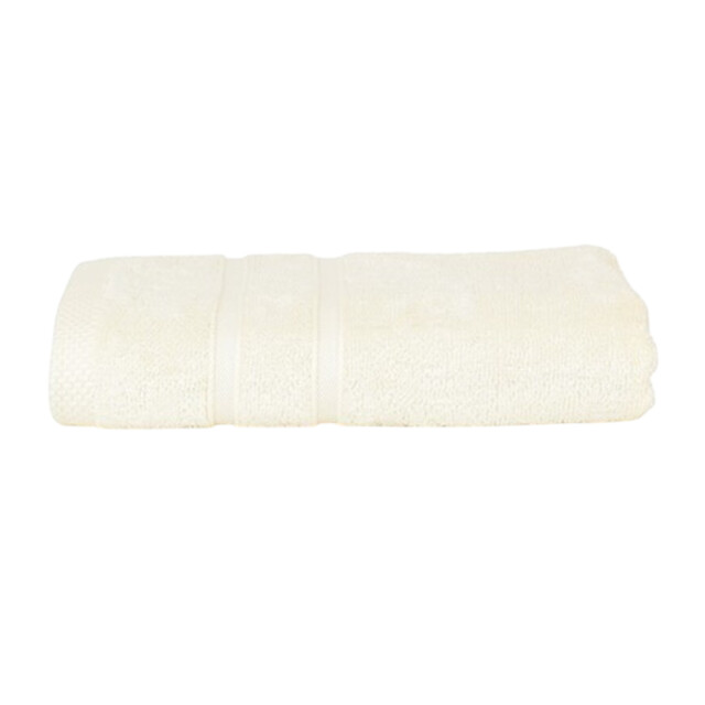 The One Towelling Bamboe gastendoek UTLT3387_ivorycream large