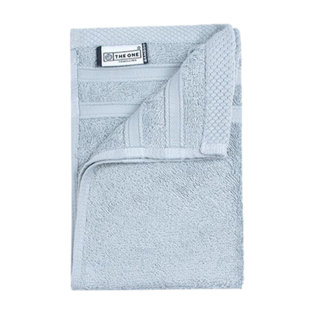 The One Towelling Bamboe gastendoek UTLT3387_lightgrey large