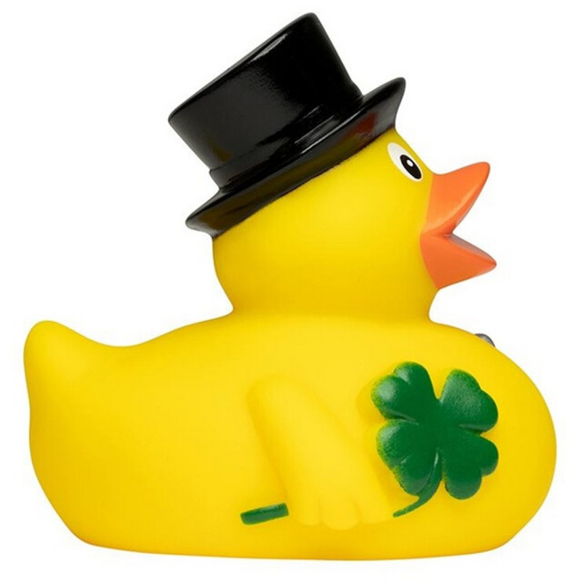 Mbw Schnabels lucky eend krijsspeeltje UTLT4252_yellowblackgreen large