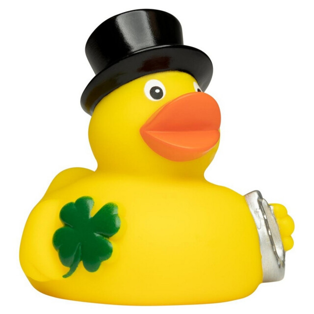 Mbw Schnabels lucky eend krijsspeeltje UTLT4252_yellowblackgreen large