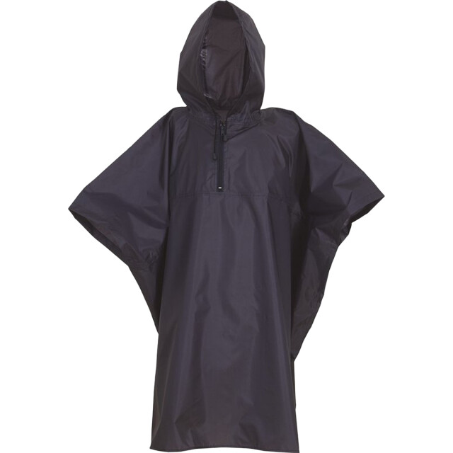 Yoko Volwassene uniseks promo hi-vis regenponcho UTLT5548_navy large