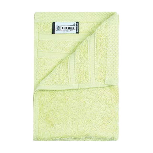 The One Towelling Bamboe gastendoek UTLT3387_lightolive large