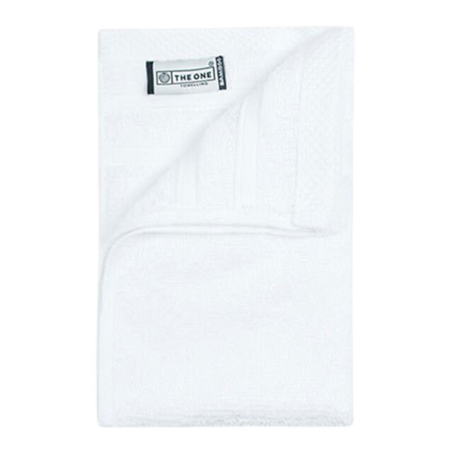 The One Towelling Bamboe gastendoek UTLT3387_white large