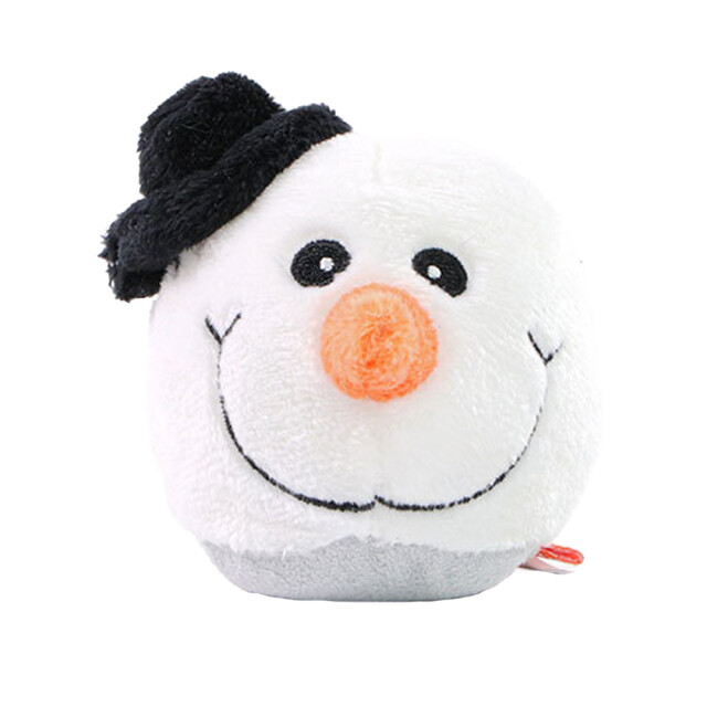 Mbw Schmoozies sneeuwpop pluchen speelgoed UTLT3428_whiteblack large
